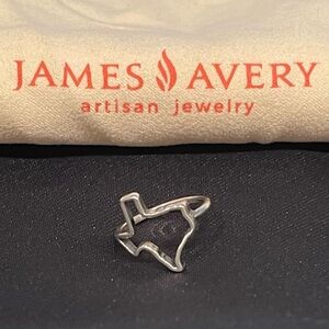James Avery Forged Texas Ring